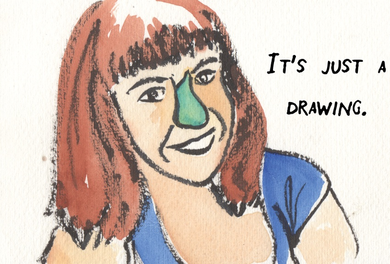 Illustration for article titled What I Learned When I Tried to Draw Myself Naked